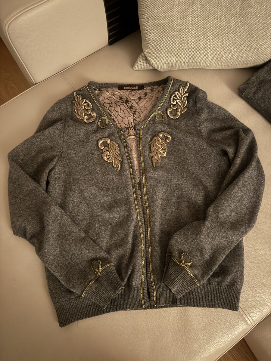 Roberto Cavalli Giacche: Roberto Cavalli Set, Gr. 38 Kaschmir Wolle – Usato da Zürich venduto da LuxuryJewellery