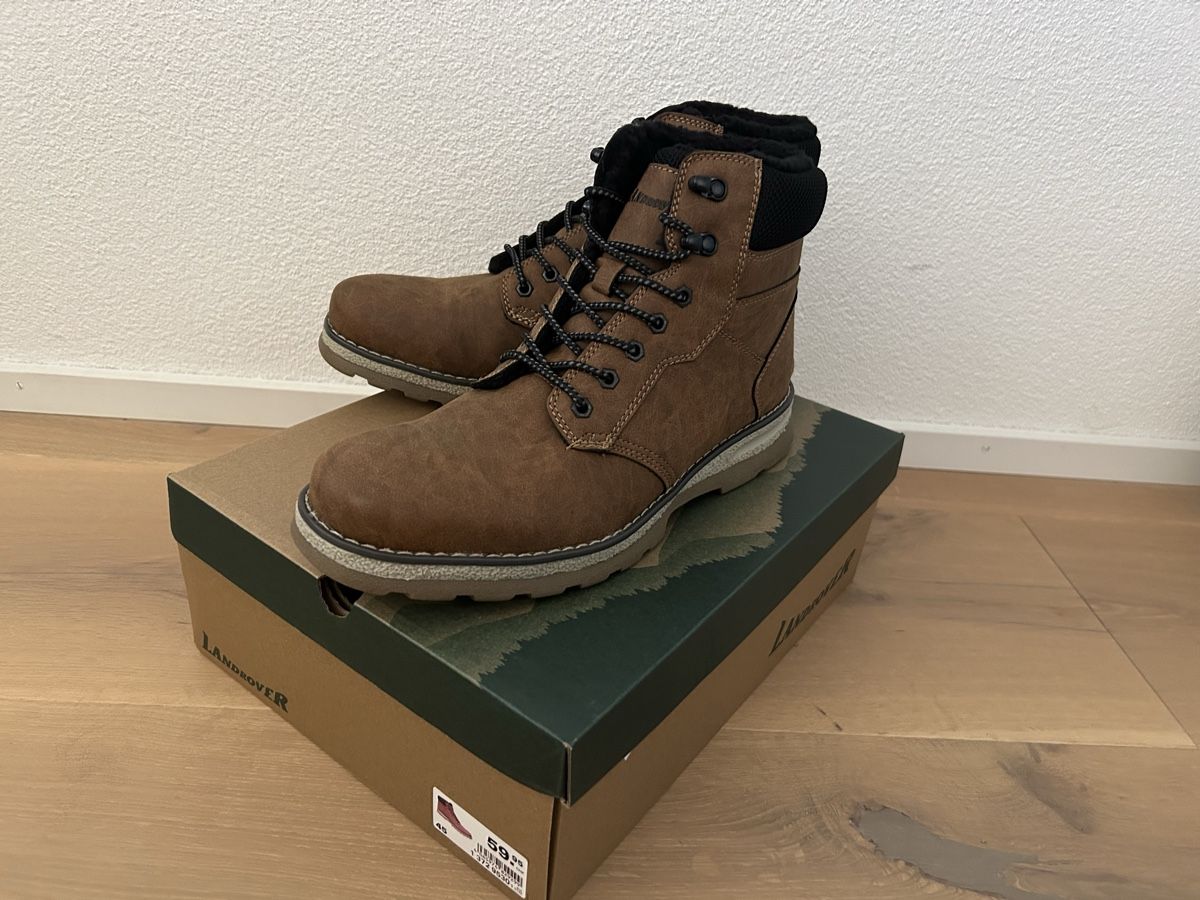 Landrover Scarpe da uomo:  LANDROVER Herren braun Grösse 45 neu – Nuovo e nell'imballaggio originale da Rümlang venduto da Jennyanna