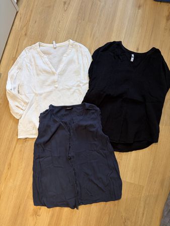 3 Damen Blusen Set Farbe gemischt Grösse 42