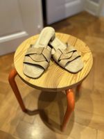 André Leather Slides - Size 39