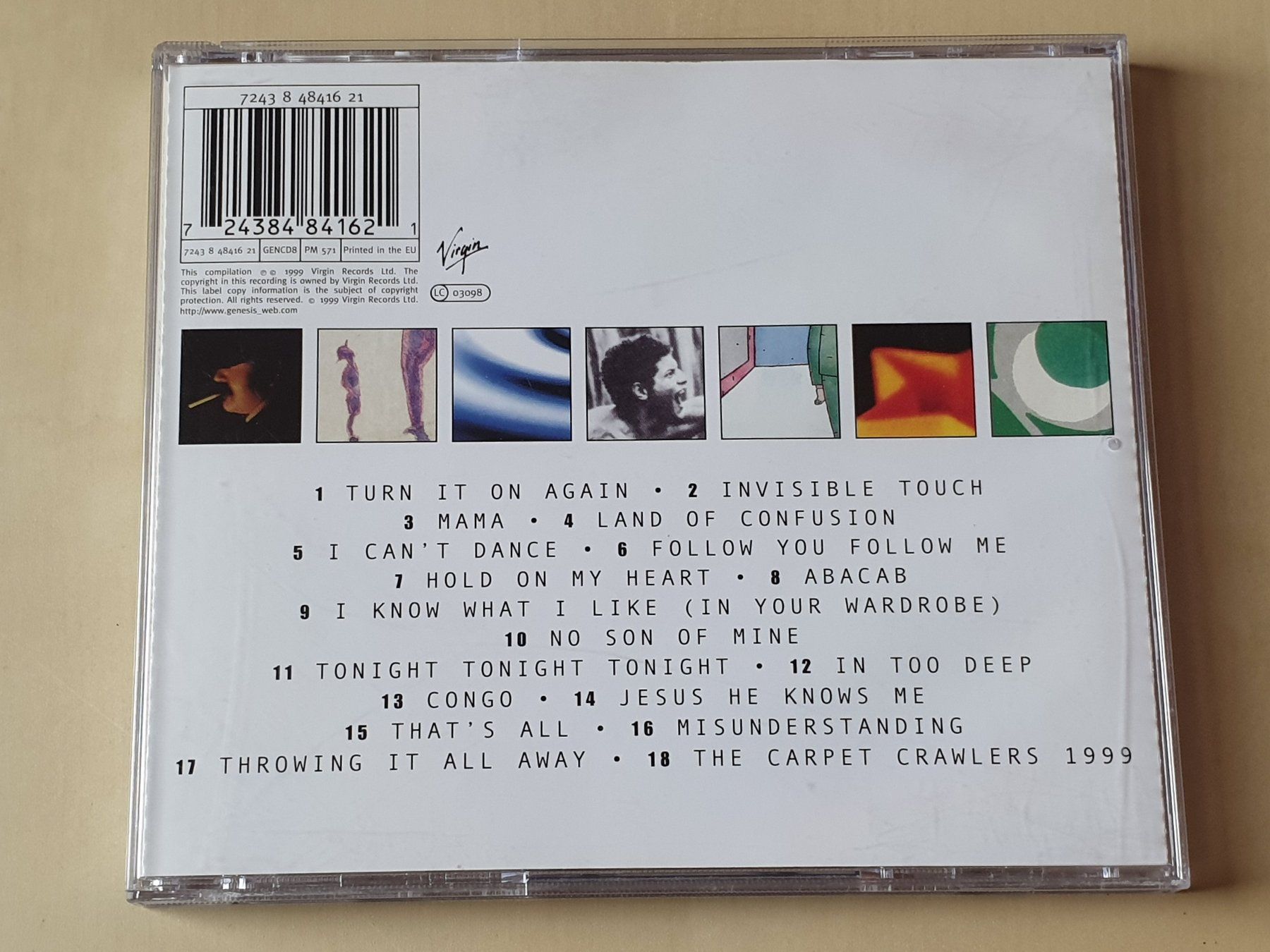 CD: Genesis Turn it on again The Hits – Usato da Stansstad venduto da collectorsshop 1