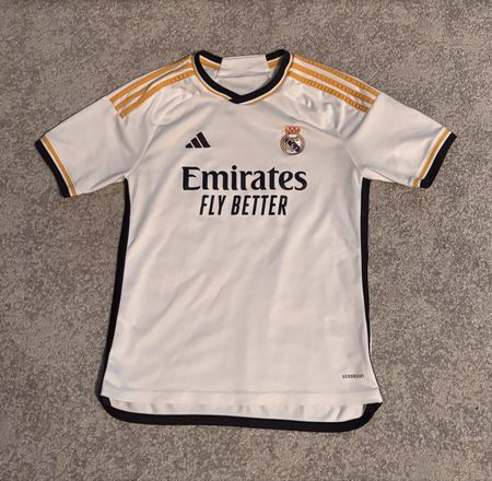 Real Madrid Adidas Jersey - 13-14 Years - Great Condition!