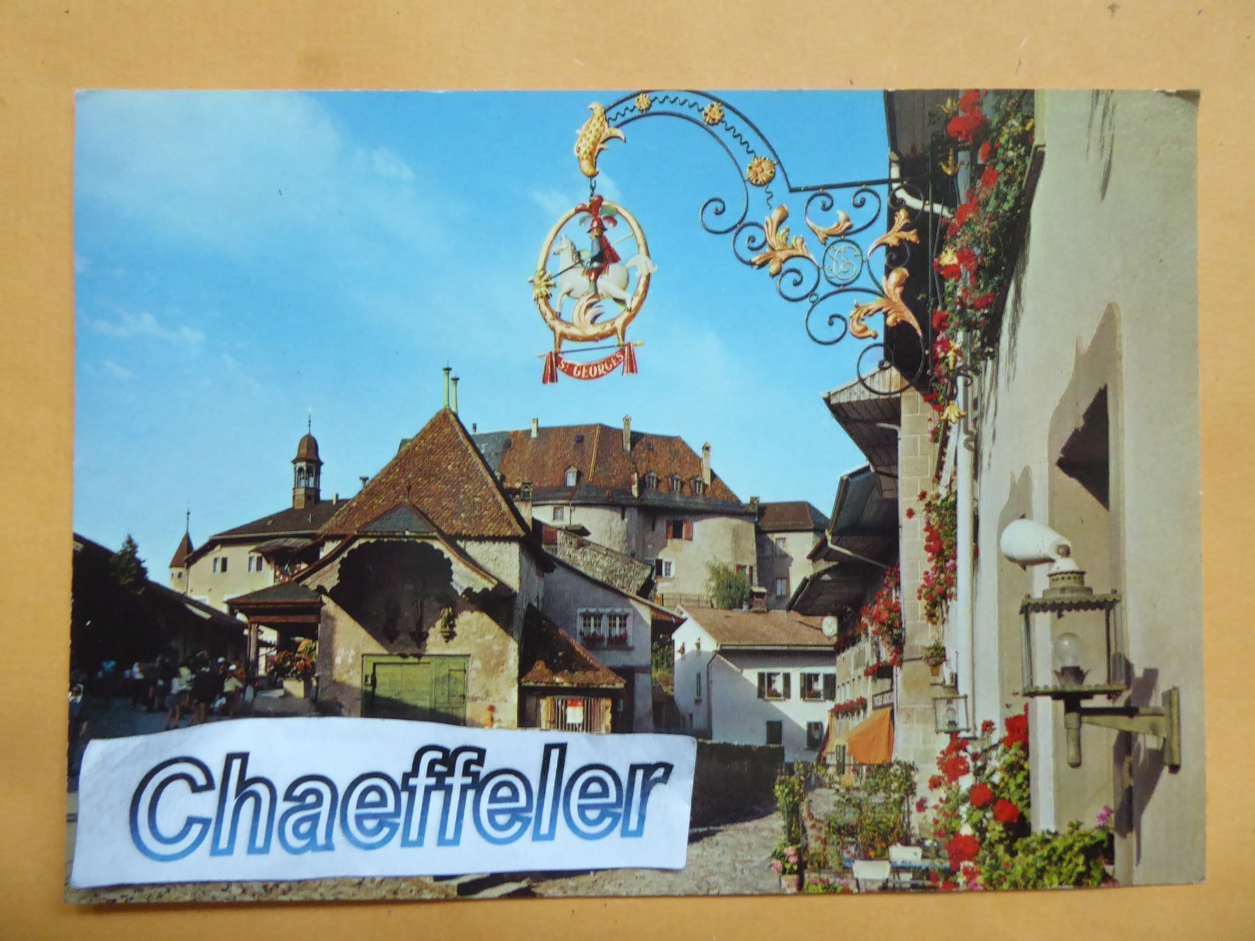 Ansichtskarten: Cité de Gruyères – Gebraucht aus Zürich von Chaeffeler