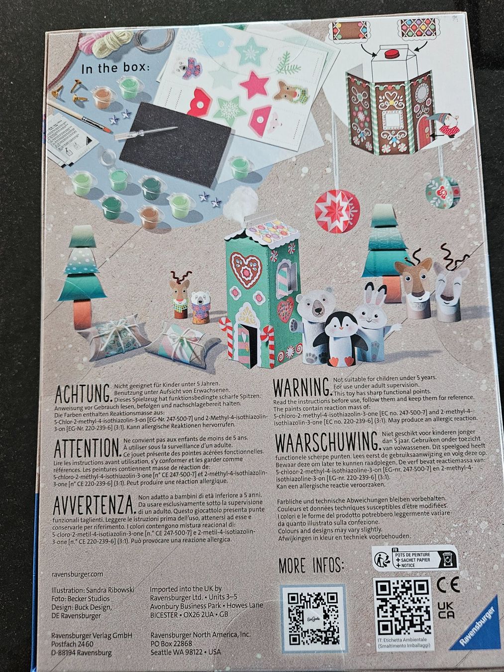 Bastelsets: Neu - Ravensburger - EcoCreate Wintertime – Neu und originalverpackt aus Dagmersellen von Jarsetz_Restposten 1
