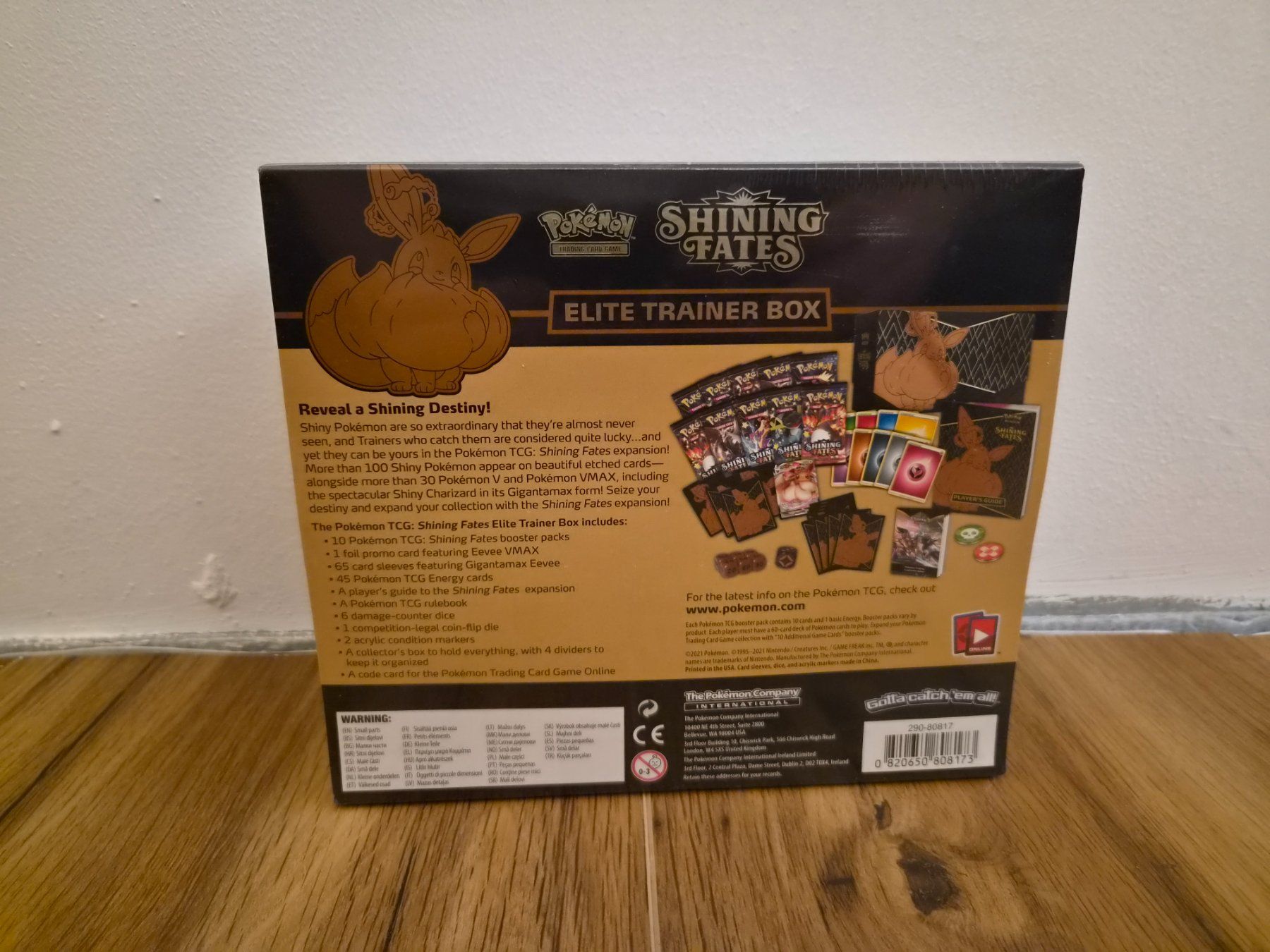 Pokémon Carte collezionabili: Pokemon - Shining Fates - Elite Trainer Box – Nuovo e nell'imballaggio originale da Lostorf venduto da HappyFlohmarkt 1