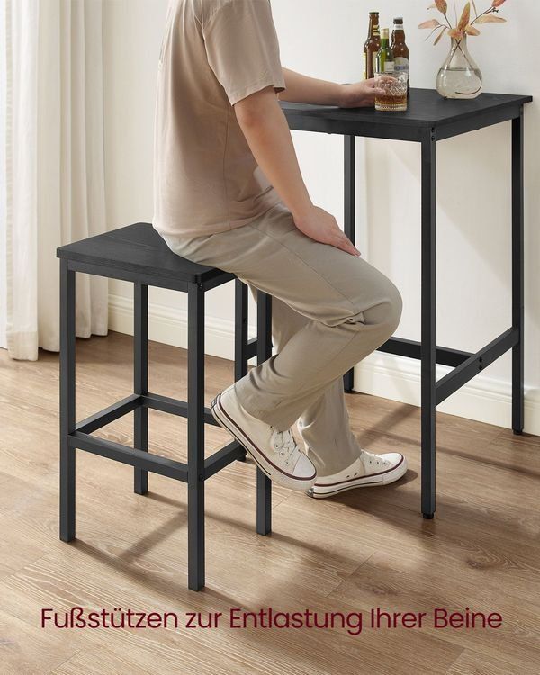 Tavoli: Bartisch Set Tisch 60x60 mit 2 Stühlen SARAH – Nuovo e nell'imballaggio originale da Lachen SZ venduto da MAMORU-MOEBEL 6