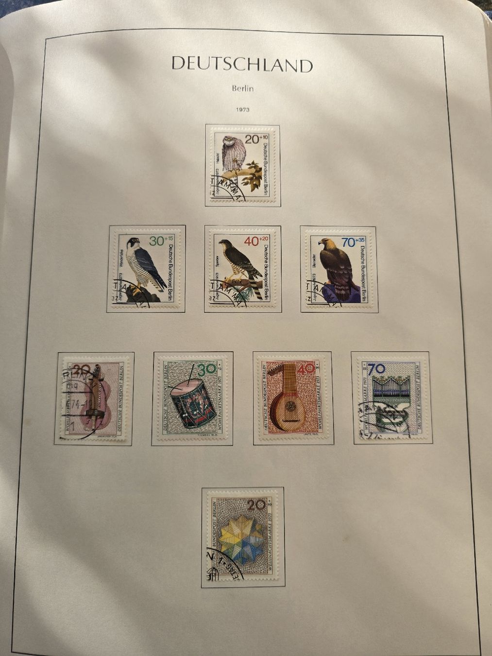 Alle Briefmarken: 804 Marken Deutschland  11 Briefe – Gebraucht aus Walkringen von Vanuca 7
