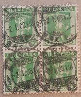 103 Neue Zeichnung 4er Block kat. 1800.-