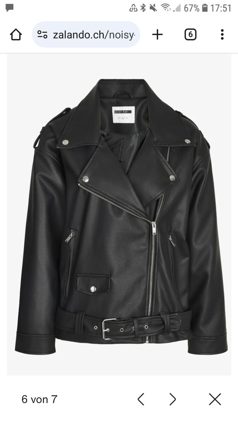 Giacche: Kunstlederjacke Biker schwarz oversized – Nuovo (secondo la descrizione) da Bern venduto da Ludivinevernet