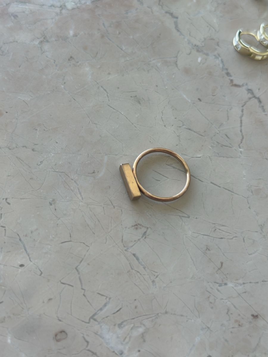 Anelli: Ring Goldoptik mit Riegel guter Zustand – Usato da Schlieren venduto da axe_nr8f 1