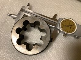 M42 Schneideisen Filière metrisch Steigung 4.5mm, unbenutzt