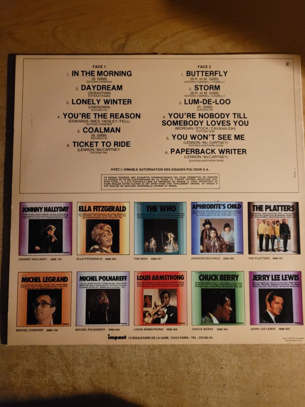 Dischi in vinile: LP: The Bee Gees – Usato da Ennetmoos venduto da Billi20 1