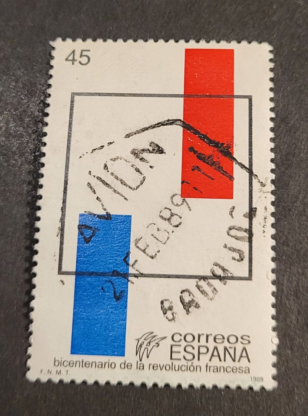 Tutti i francobolli: Spanien 1989 briefmarke – Usato da St Gallen venduto da Stampsalshobby