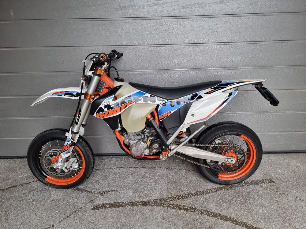 Ktm exc 450 six deals days supermoto