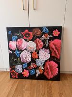 Bild / Leinwandbild Blumen – Interio – 80 × 80 cm