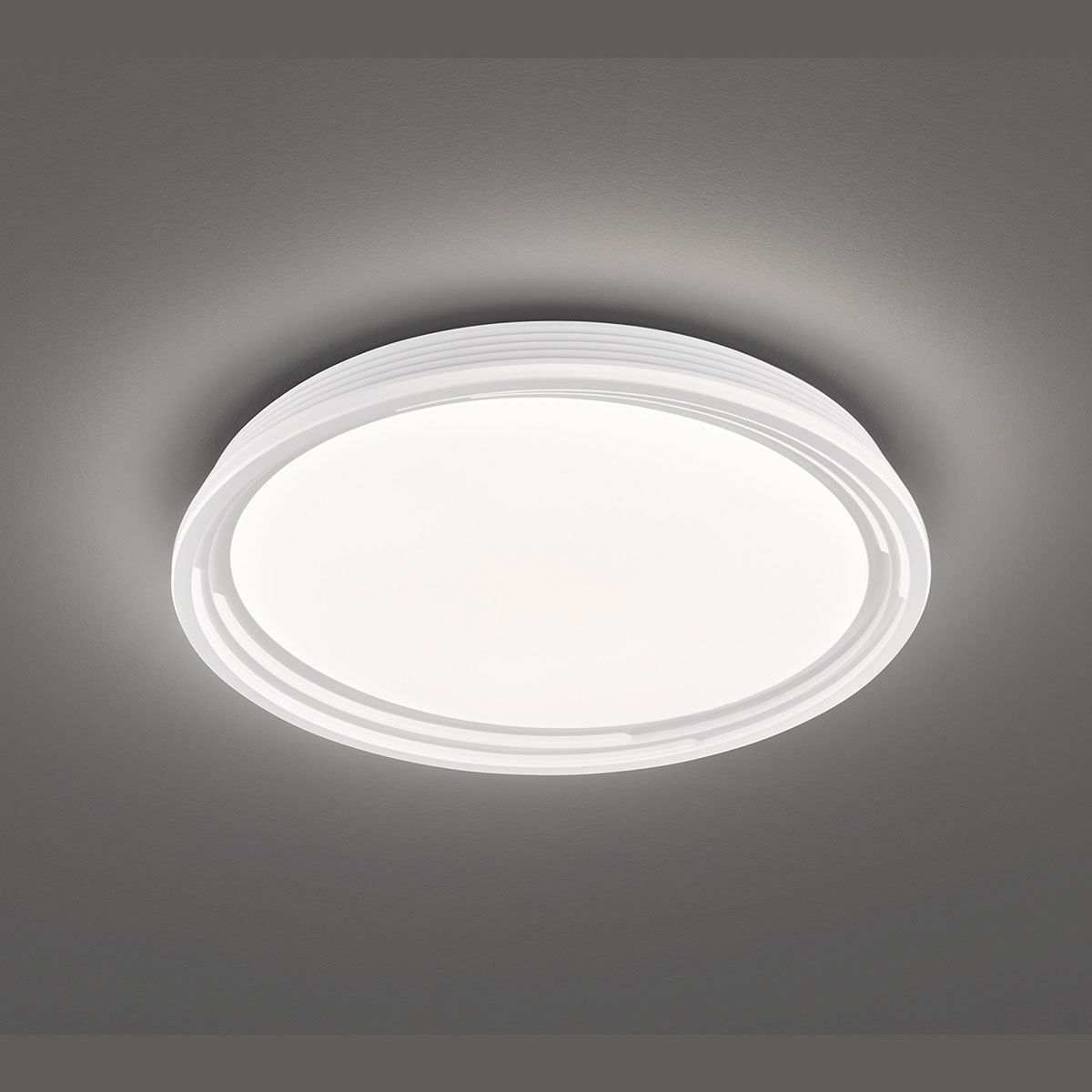 Kronleuchter & Deckenlampen: LED Deckenleuchte, Weiss, 43 cm Ø, IP20 – Neu (gemäss Beschreibung) aus Kreuzlingen von Smart-Light