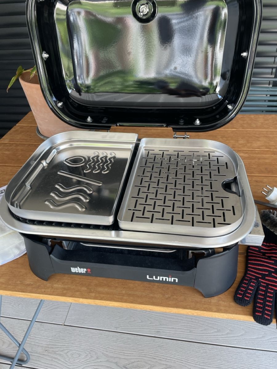 Griglie: Weber elektro Grill – Nuovo e nell'imballaggio originale da Bottighofen venduto da Mattafone 3