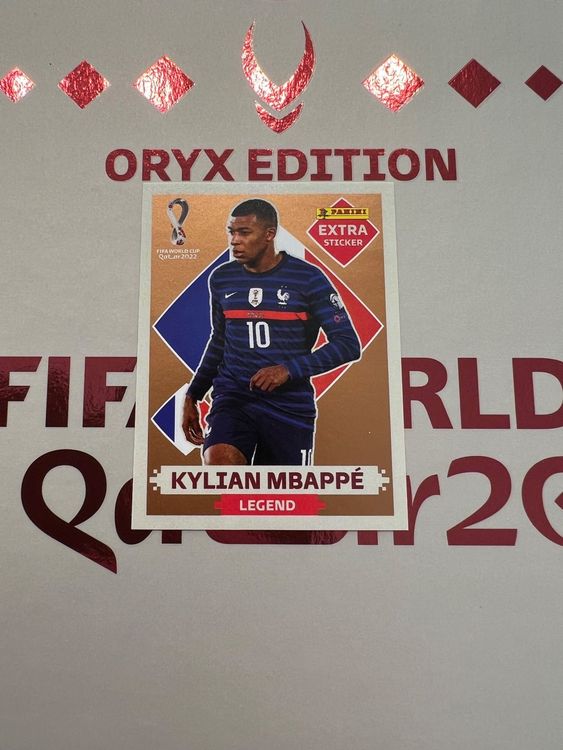 Extra Sticker Mbappé Bronze, Livro Nunca Usado 76112538