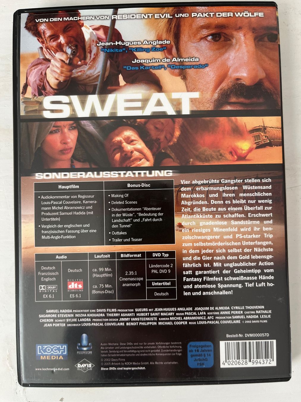 Tutti i DVDs: Sweat (2002) DVD 📀 – Nuovo (secondo la descrizione) da Sierre venduto da black.box 1