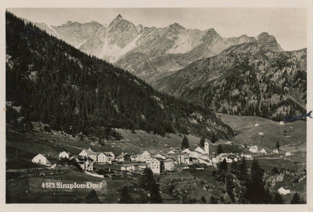 Cartes postales: Simplon-Dorf   VS        um 1937 – D'occasion à Brig par Valcards54