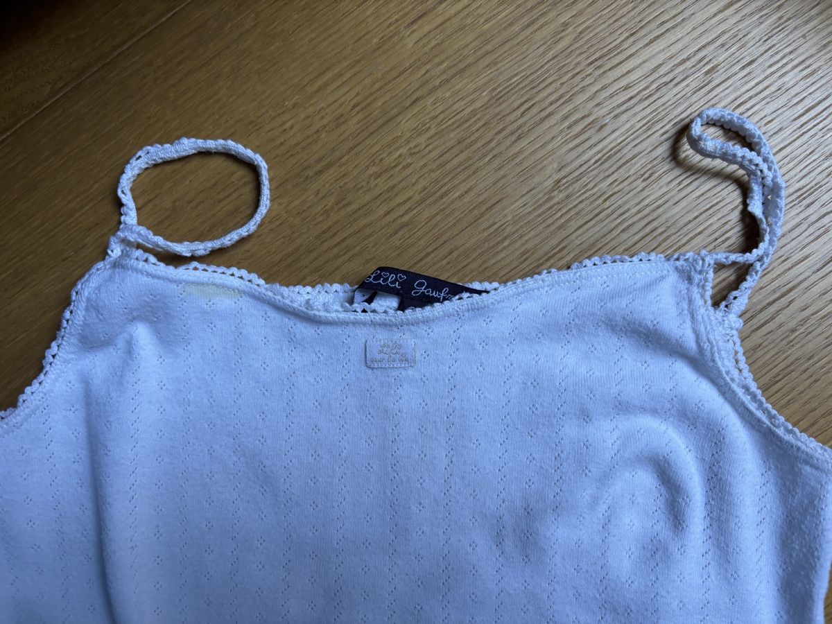 Okaidi Camicette, T-shirt & Top: Top Lili Gaufrette - Okaidi - 8 ans - 128cm – Usato da Founex venduto da ari_2gt7 2