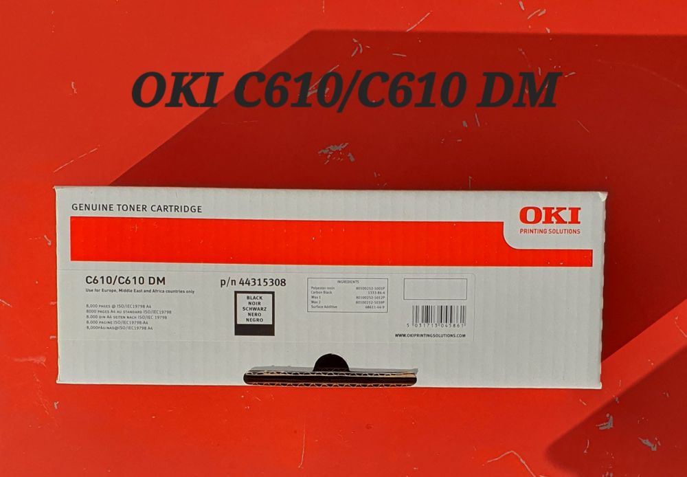 OKI Original Toner C610 / C610 DM (Neuf avec emballage d'origine) à ...