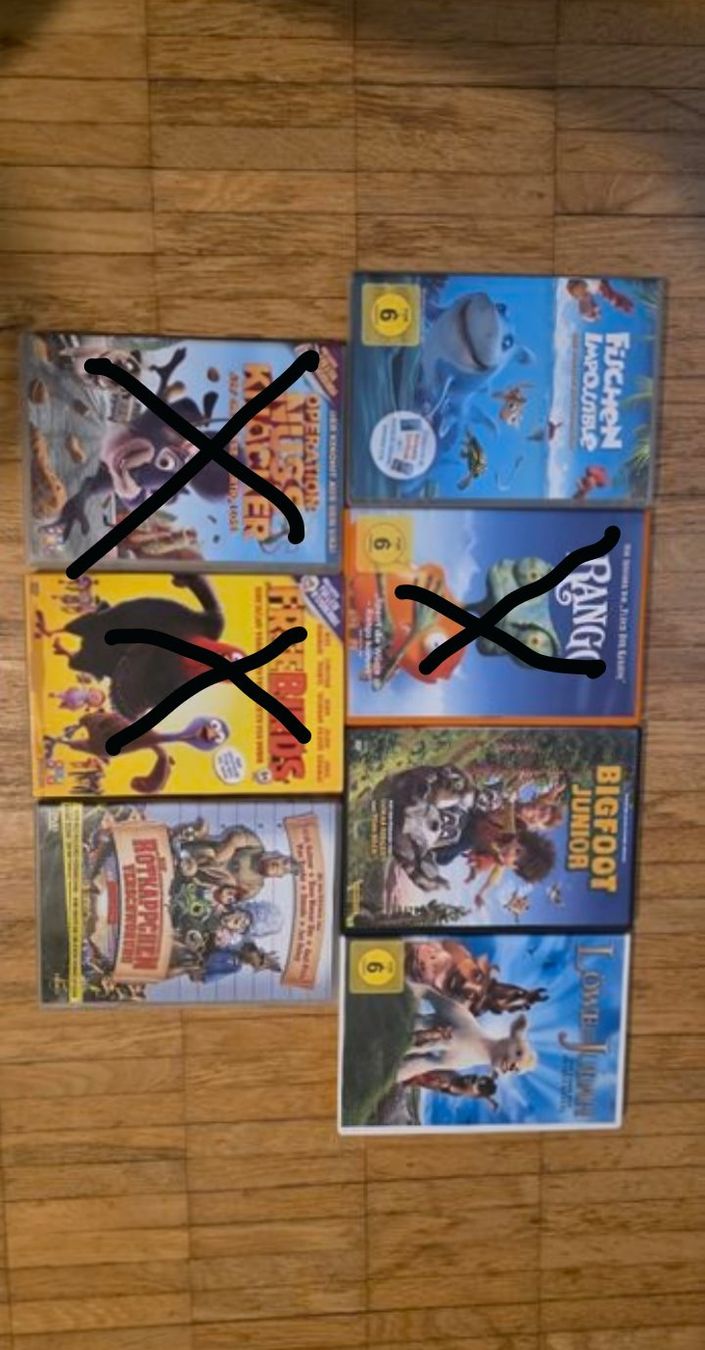 Tutti i DVDs: 8 Kinder DVDs – Usato da Arbon venduto da rub_bv6g