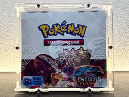 Pokémon Obsidian Flames Display EN OVP + Acrylbox
