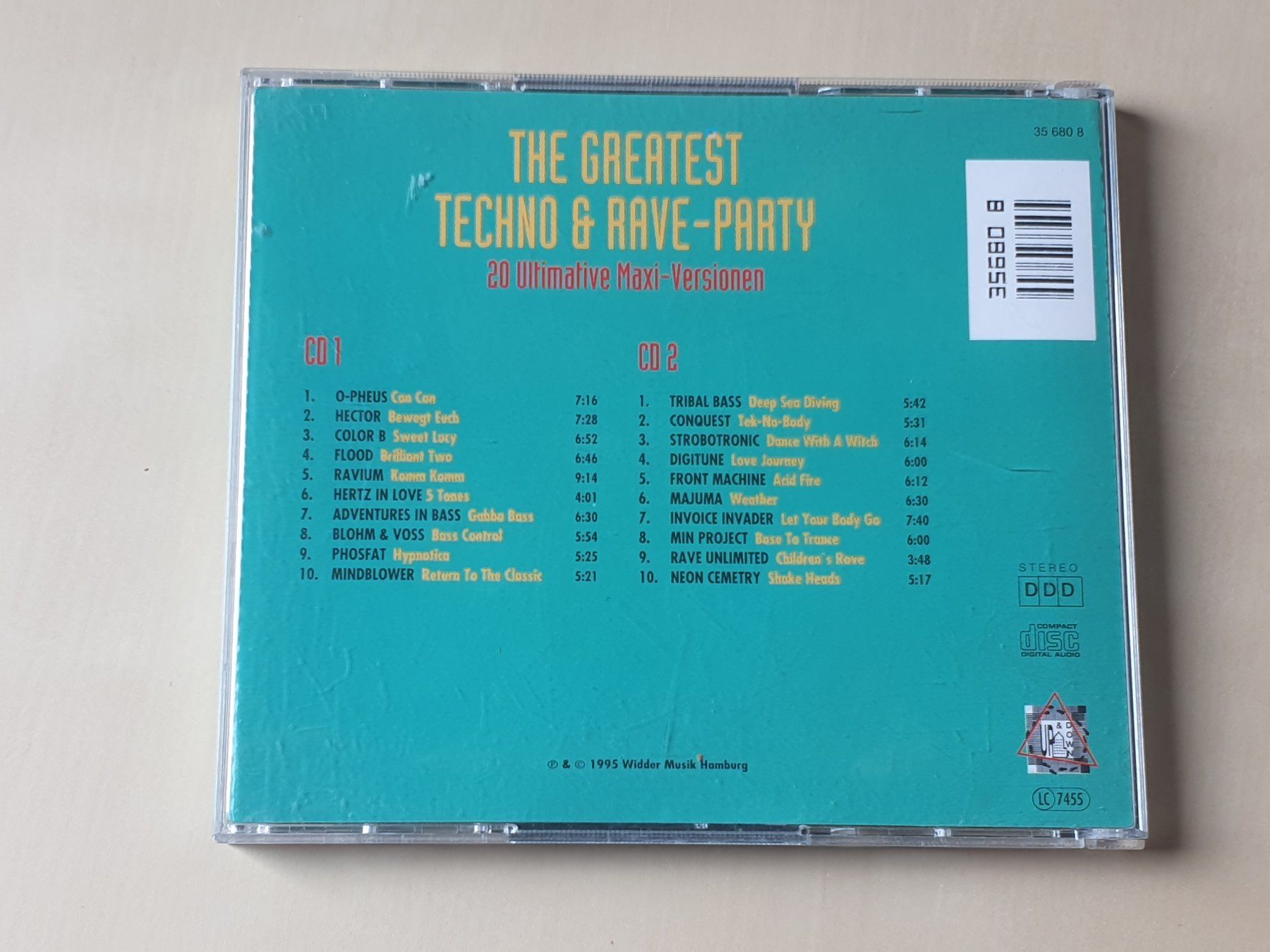 CDs: The Greatest Techno Rave Party – D'occasion à Stansstad par collectorsshop 1