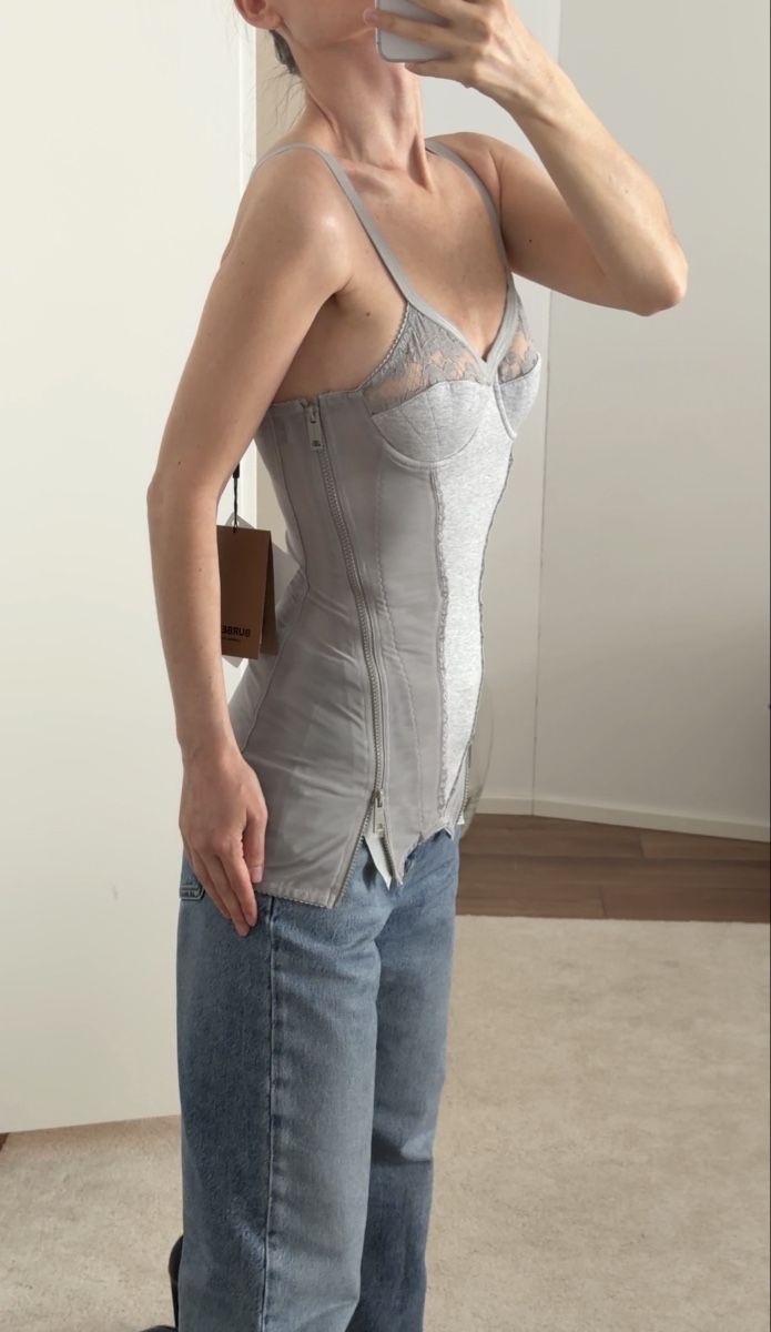 Burberry Top: Burberry corset – Nuovo e nell'imballaggio originale da Paradiso venduto da viorea 2