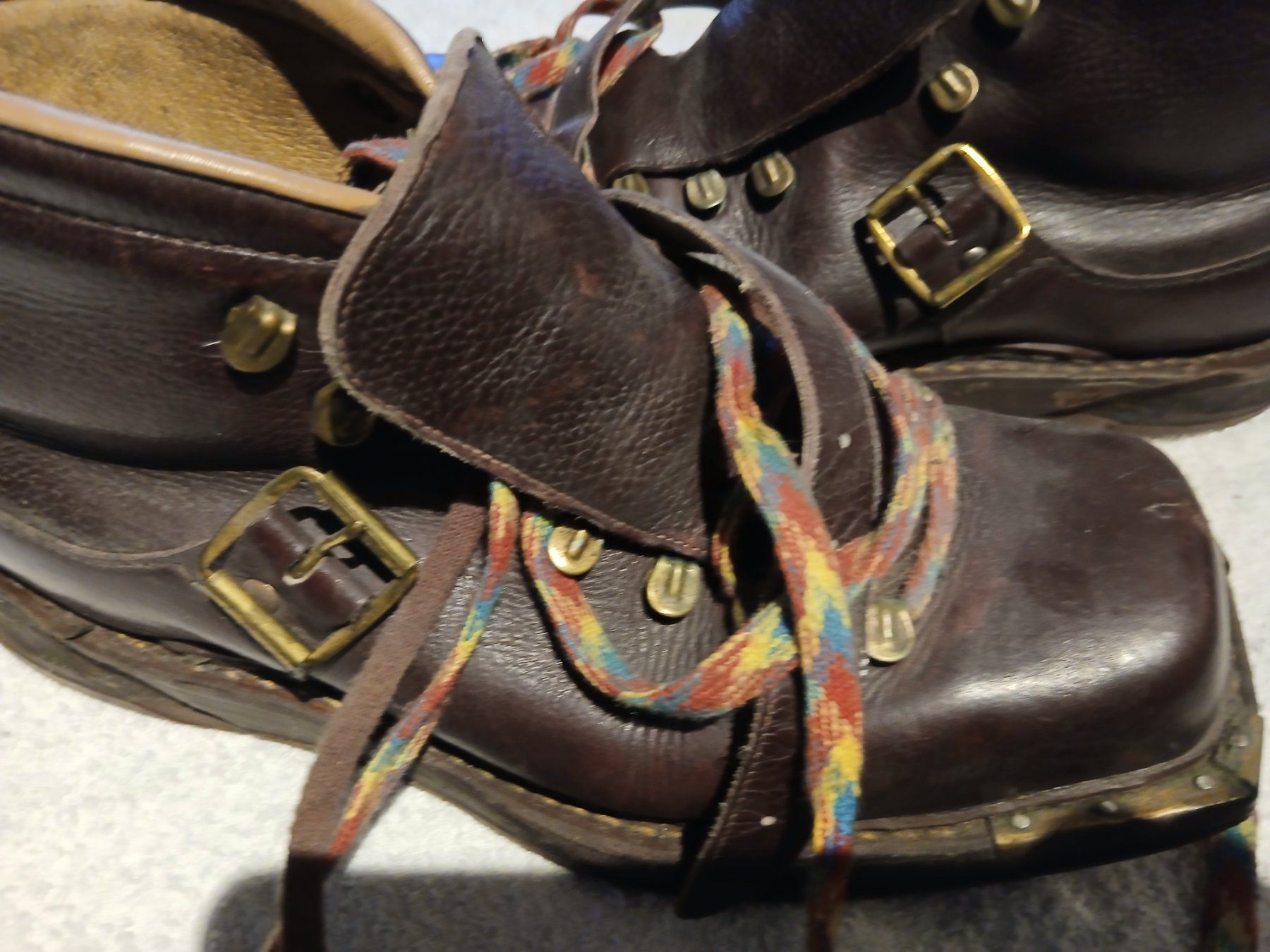 Scarpe da uomo: Lederwanderschuhe Belle Epoque Steampunk Larp – Usato da Eschenbach LU venduto da pat_d6ql 2