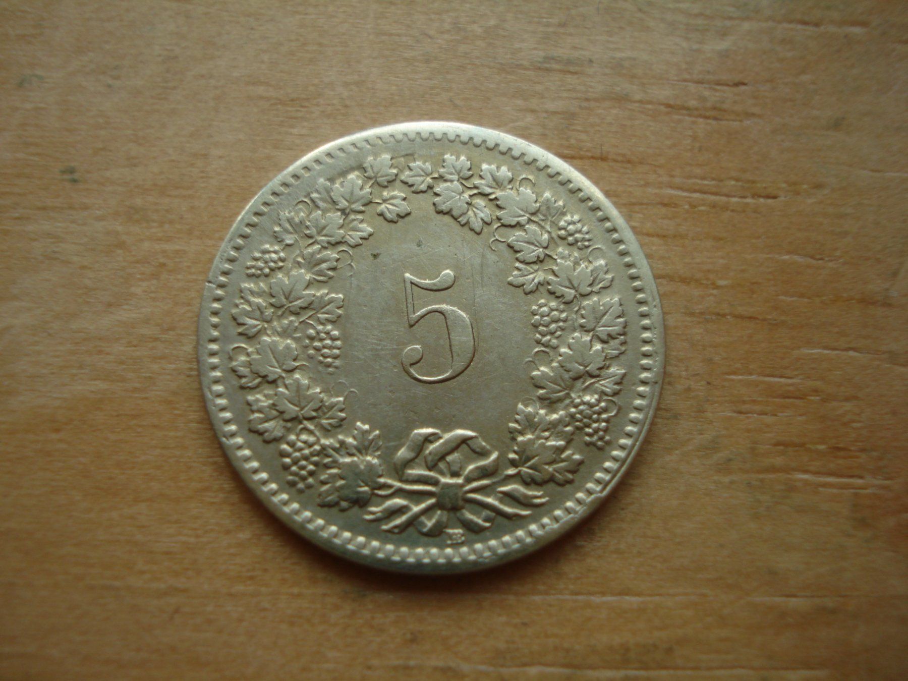 Tutti le monete: (Z3) 5 Rappen 1850 VZ+ – Usato da Erlach venduto da Net-Coins 1