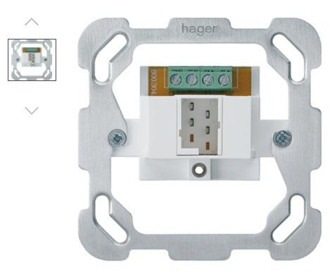 Hager Spine: 4 Stk. Steckdose T+T 83 4-polig mit Abdeckungen – Nuovo e nell'imballaggio originale da Ziefen venduto da Mozzy 1