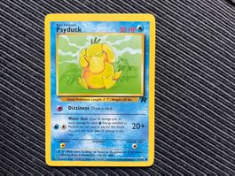 Pokemon Psyduck Non Holo Team Rocket near Mint
