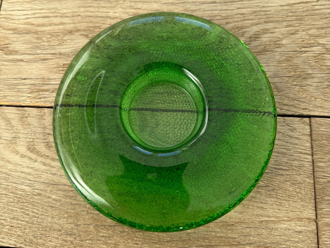Iittala Kerzenständer: Nappi Ittala Kerzenhalter, tannengrün – Gebraucht aus Luzern von Mamutpe