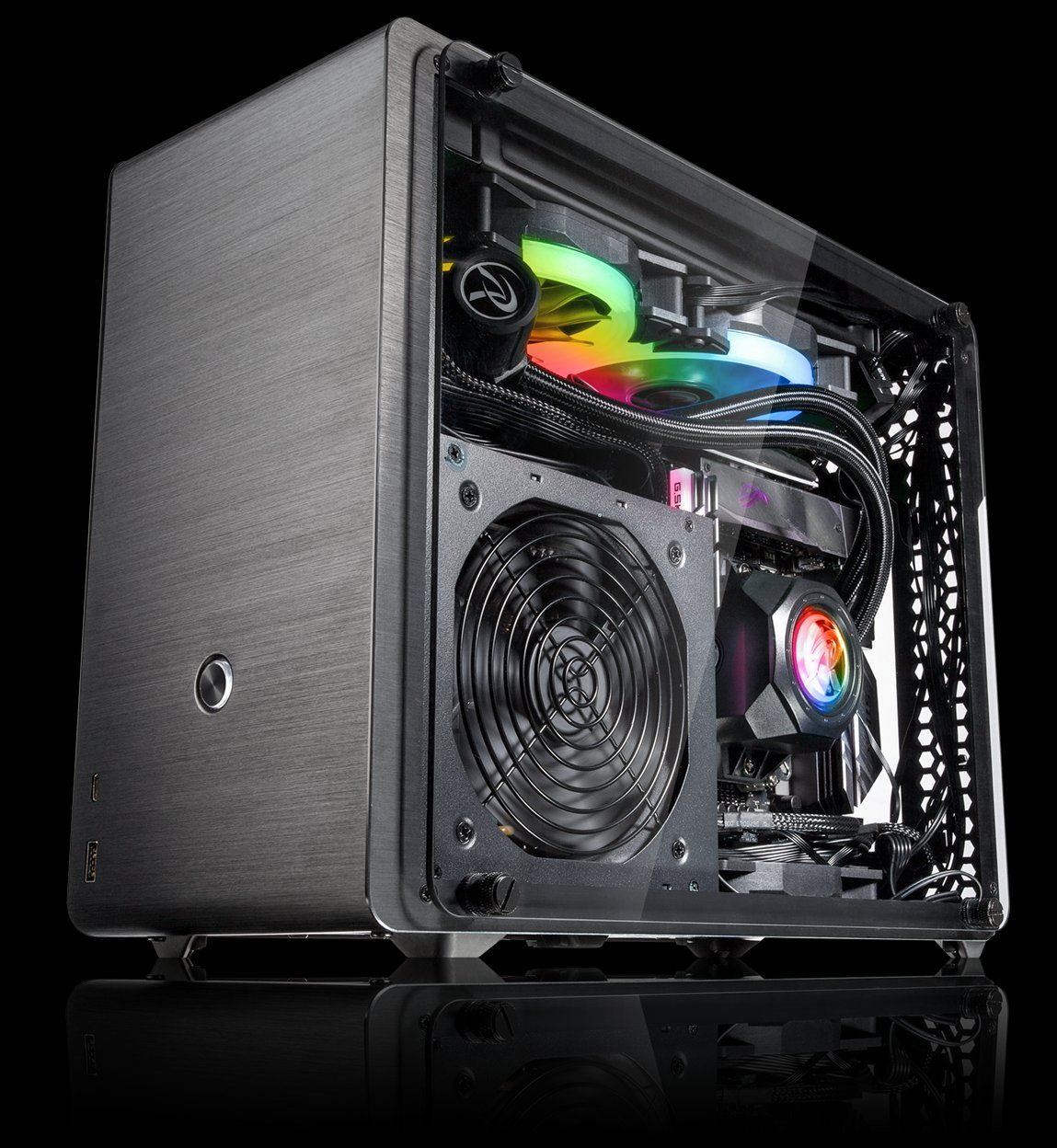 Gehäuse: Raijintek Ophion EVO - Mini-ITX - PC Gehäuse - USB-C USB 3 – Gebraucht aus Wald AR von Paul- 4