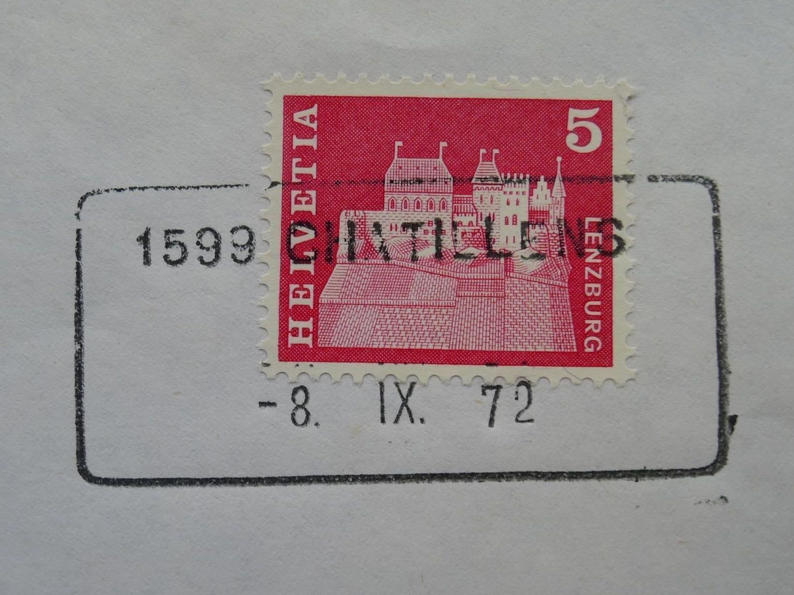 Alle Briefmarken: 1972: Aushilfsstempel CHATILLENS (VD) – Gebraucht aus Sursee von Luzernerraute 1