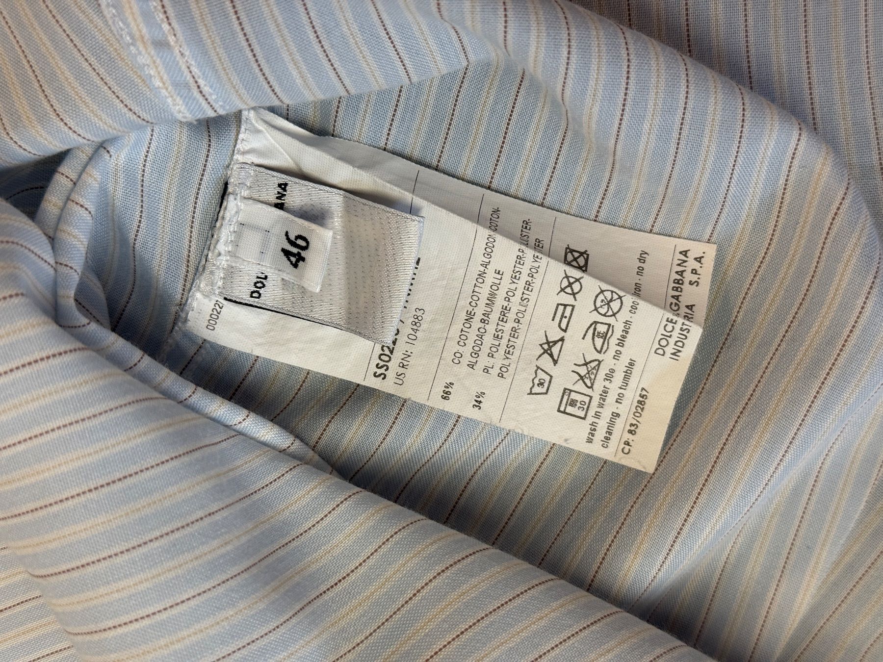 Dolce & Gabbana Camicette: Wunderschöne Bluse, Dolce & Gabbana Größe IT 46 DE 40 – Usato da Basel venduto da astwo 6
