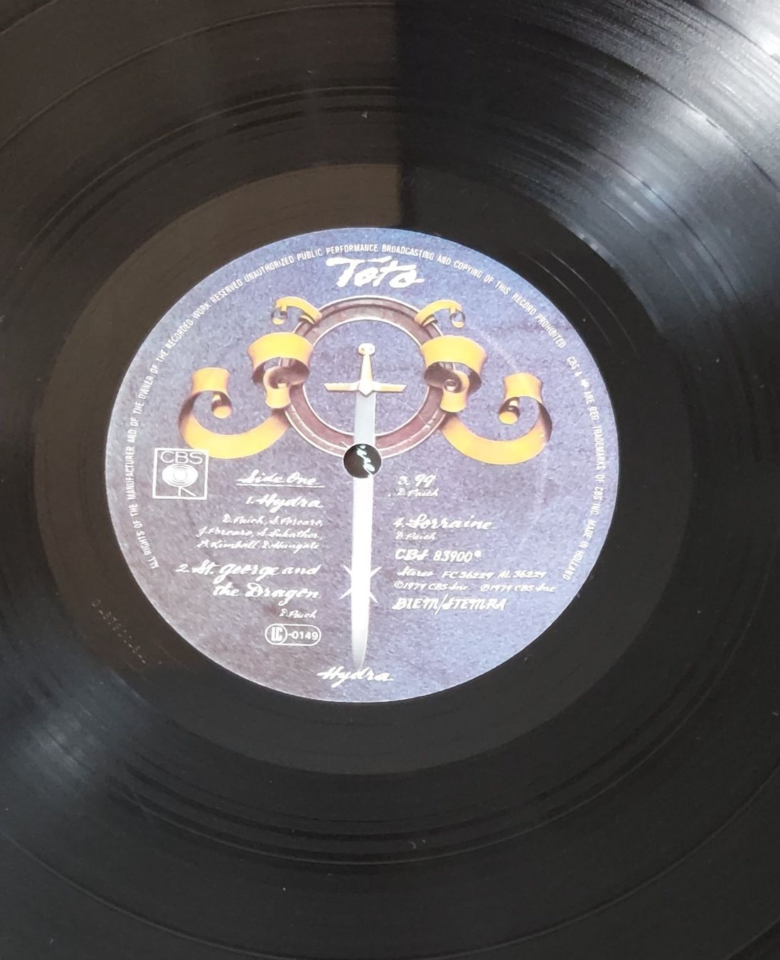 Dischi in vinile: LP - TOTO - HYDRA – Usato da Steckborn venduto da Quo7 2