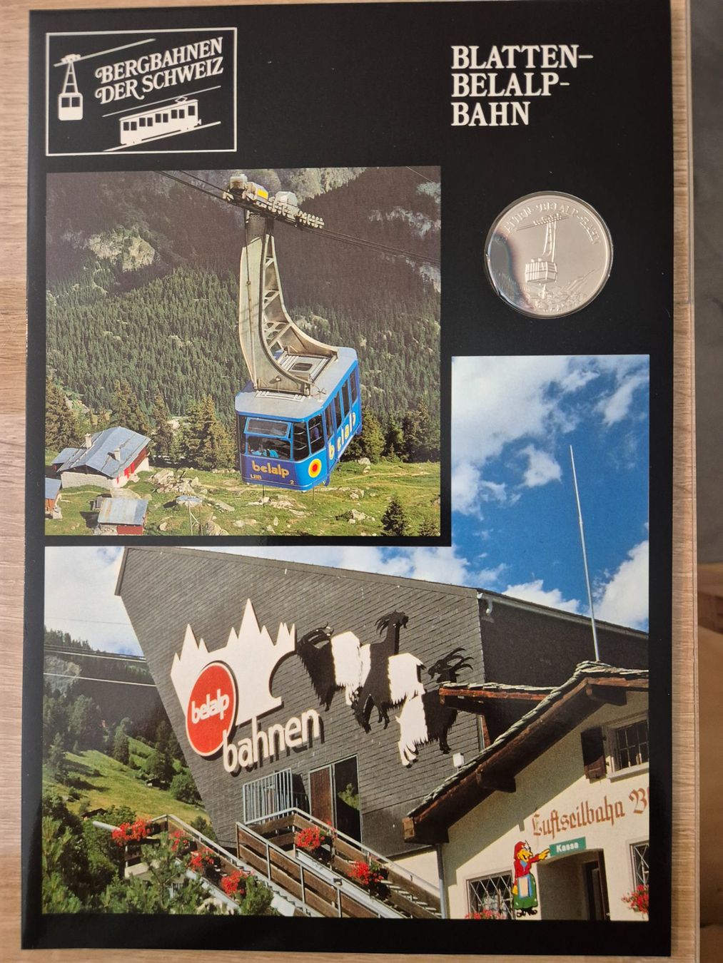 Medaglie: Bergbahnen der Schweiz - Blatten-Belalp-Bahn – Usato da Luzern venduto da Vreneli_1
