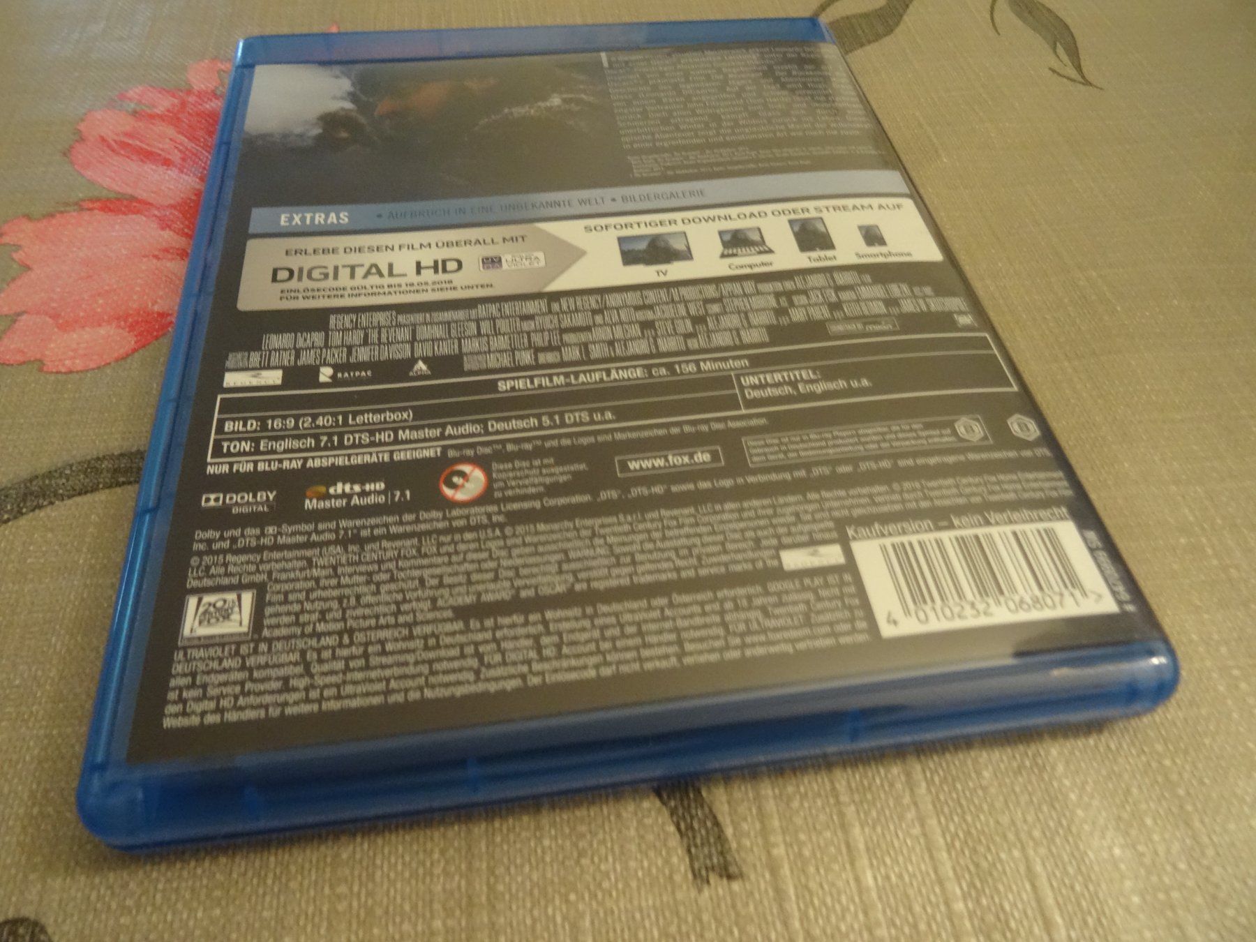 Tutti i DVDs: The Revenant - Der Rückkehrer Blu-ray – Usato da Olten venduto da Disc-Verkauf 2