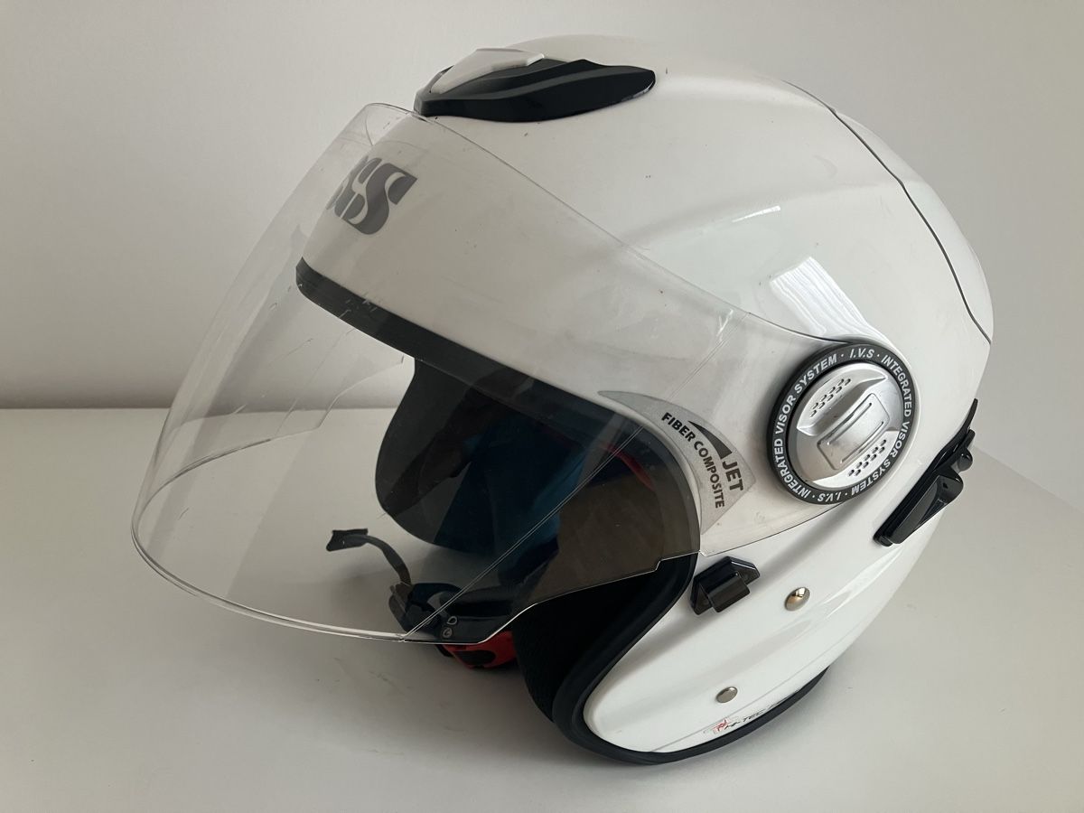 IXS Caschi & visiere: Helm weiss IXS Grösse xs – Usato da Meggen venduto da belime 1