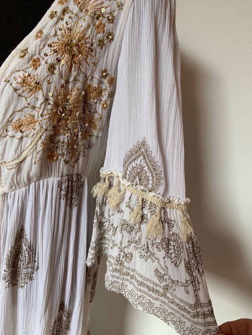 Vestiti: Boho Maxikleid/ Blusenmantel – Nuovo (secondo la descrizione) da Sigriswil venduto da ck56 3