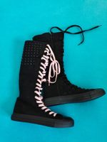Coole Nietenschuhe! Schwarz, Grösse 38,5 neu
