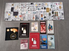 Lot von Zippo-Heften Lot de fascicules Zippo