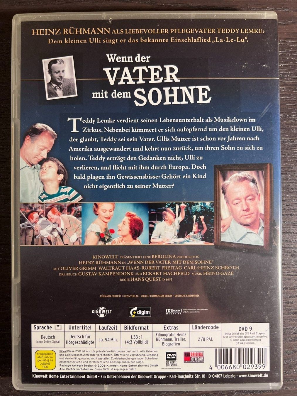 Tutti i DVDs: Wenn der Vater mit dem Sohne – Usato da Zürich venduto da FilmFreunde 1