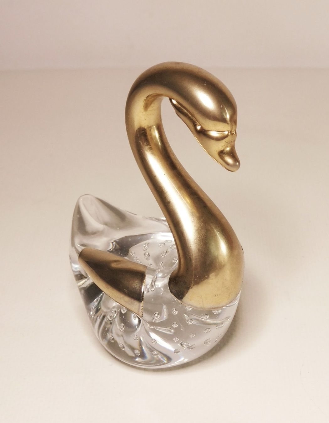 Statuette: Vintage Schwan Briefbeschwer – Usato da Emmenbrücke venduto da Ulisse-22 1
