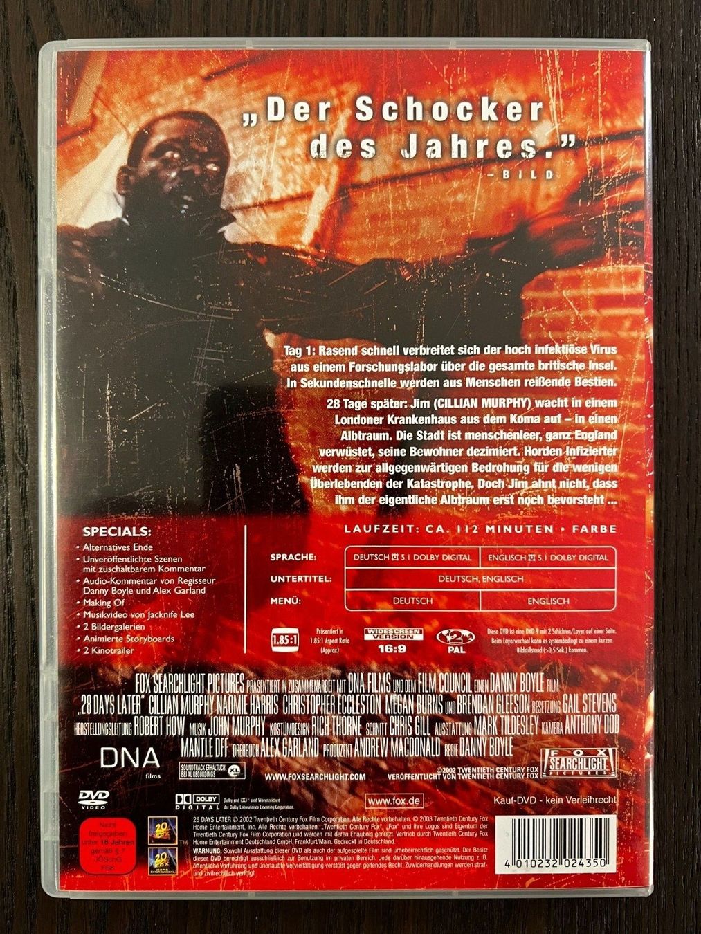 Tous les DVDs: 28 Days Later – D'occasion à Zürich par FilmFreunde 1