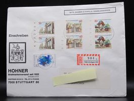 Berlin 1986 Portale paare gest.Ganzsache