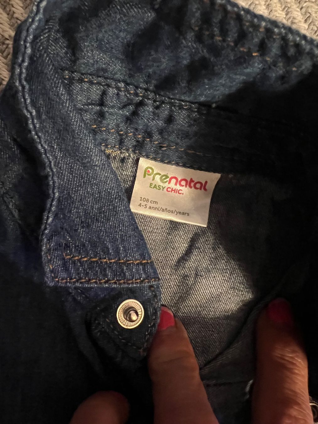 Camicie, T-shirt & Polo: PRE NATAL COOLES JEANSHEMD GR 104 – Usato da Basel venduto da theo-g77 2